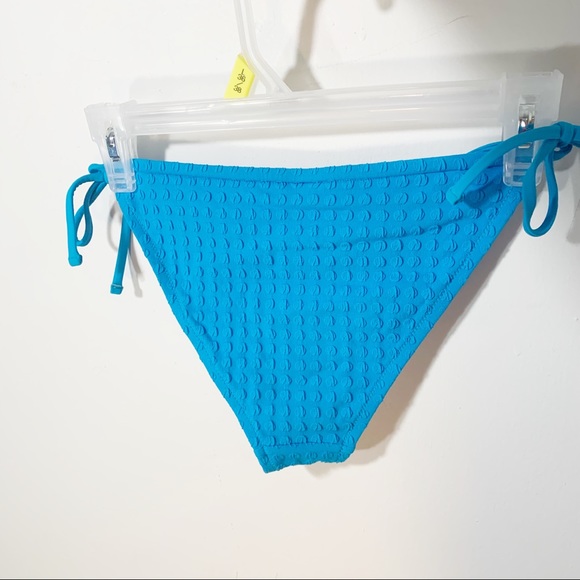 Nwt topshop blue dot texture bikini bottom - Picture 2 of 6